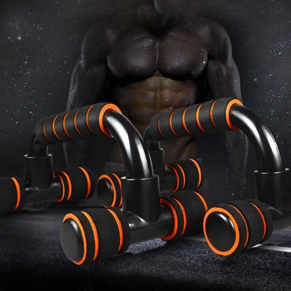 2025 Portable Push Up Bracket with Non-Slip Foam Handles Support Bar Sports I Type Hand Handle Fitness Equipment Stands for Arms - Image 3
