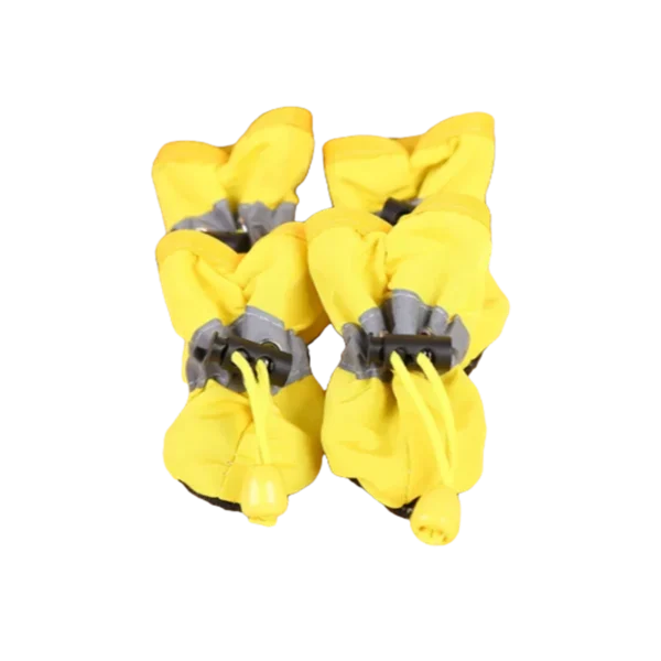 Pet Shoes Soft Bottom Breathable Waterproof Not Off Teddy Spring Autumn and Winter Out Pet Shoes Boots Sets Rain Shoes - Image 10