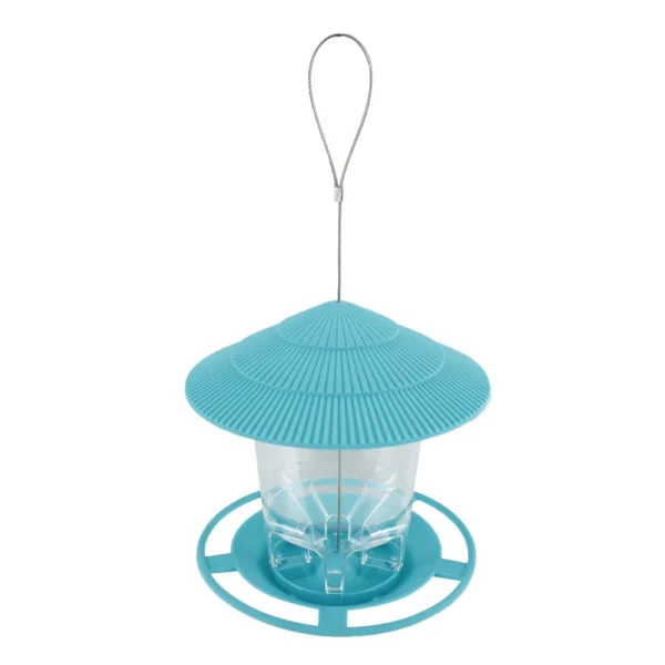 Bird Feeder Automatic Foot Feeding Tool Outdoor Bird Feeder Hanging Nut Feeding Multiple Hole Dispenser Holder Food Container - Image 7