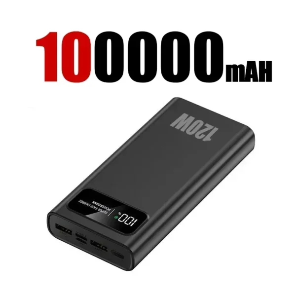 200000mAH 120W Power Bank Super Fast Charging Battery High Capacity Digital Display Power Bank For iphone 15 14 Samsung Xiaomi - Image 7