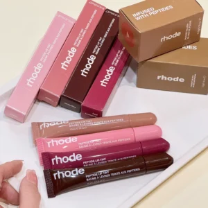 Rhode Lip Glosses Plump Moisturizing Lip Glaze Essence Gel Oil Long Lasting Nourishing Lipstick Care Products For Women Girls