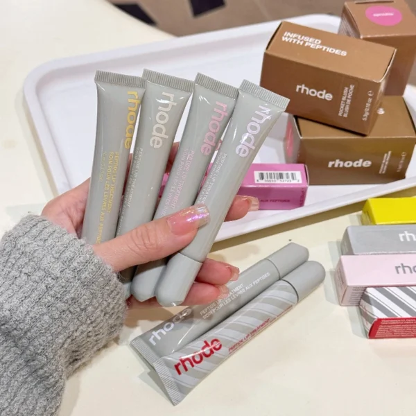 Rhode Lip Glosses Plump Moisturizing Lip Glaze Essence Gel Oil Long Lasting Nourishing Lipstick Care Products For Women Girls - Image 2