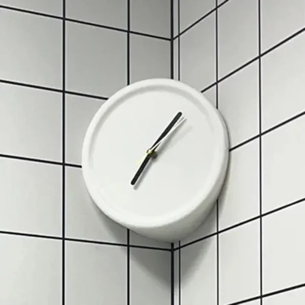 Silent Mechanism Wall Clocks Concave Angle Wall Clock Art Modern Living Room Bedroom Clocks Noiseless Design Home Decoration - Image 4