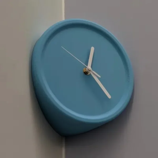 Silent Mechanism Wall Clocks Concave Angle Wall Clock Art Modern Living Room Bedroom Clocks Noiseless Design Home Decoration - Image 9
