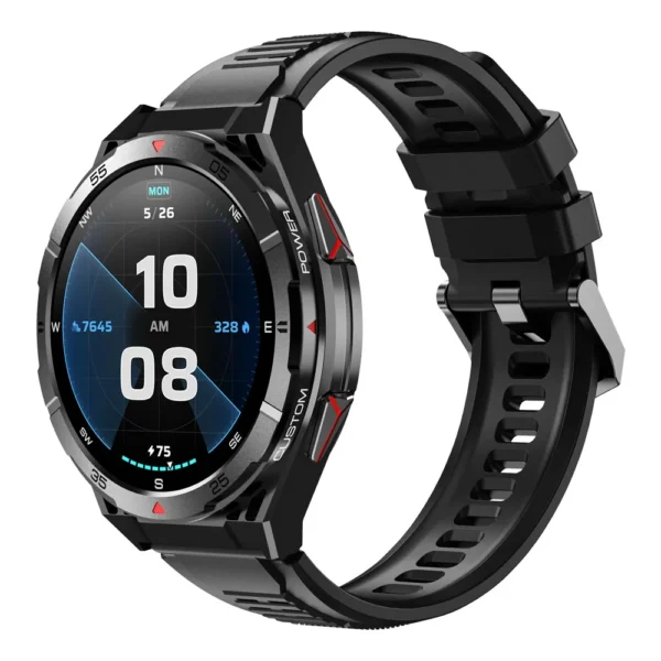 New Smart Watch GPS Sports Compass Altitude Air Pressure Blue Tooth Call 3ATM Waterproof Health AMOLED Screen Smartwatch 480Mah - Image 7