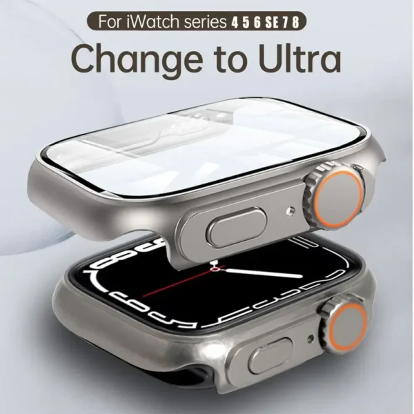 Stainless Steel Strap For Apple Watch Band 45mm 41mm 40mm 44mm Metal Correa Bracelet i Watch 7 6 5 SE 8 Case Change to Ultra - Image 2