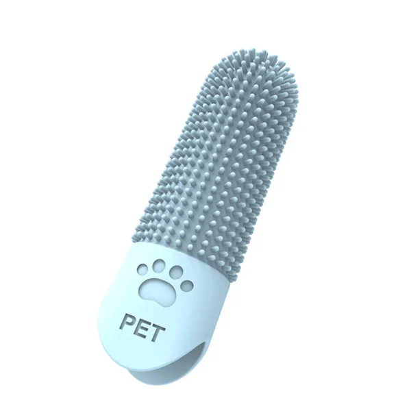 Pet Silicone Teeth Cleaning Fingertips For Cats And Dogs Cleaning And Removing Tartar And Stones Pet Toothbrushes - Image 3