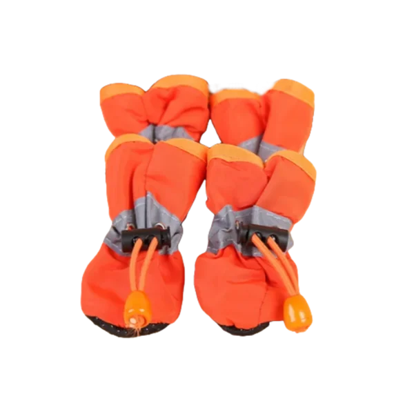 Pet Shoes Soft Bottom Breathable Waterproof Not Off Teddy Spring Autumn and Winter Out Pet Shoes Boots Sets Rain Shoes - Image 11