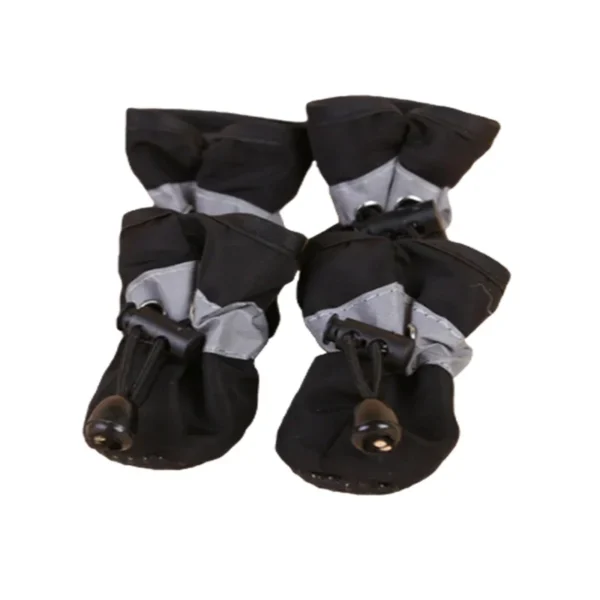 Pet Shoes Soft Bottom Breathable Waterproof Not Off Teddy Spring Autumn and Winter Out Pet Shoes Boots Sets Rain Shoes - Image 7